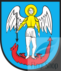 Flaga miasta Dolsk - na zamówienie 150x90 Dolska