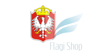Flaga miasta Gniezno - na zamówienie 150x90 Gniezna