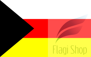 Flaga miasta Syców - na zamówienie 110x70 Sycowa