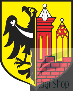 Flaga miasta Ścinawa - na zamówienie 150x90 Ścinawy