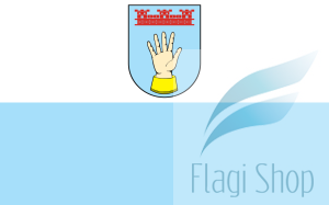 Flaga miasta Świerzawa - na zamówienie 110x70 Świerzawy