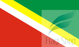 Flaga miasta Luboń - na zamówienie 110x70 Lubonia Luboni