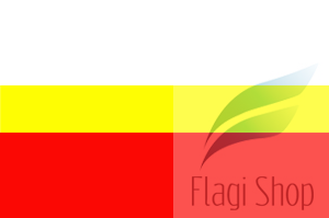 Flaga miasta Mosina - na zamówienie 110x70 Mosiny  