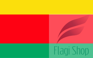 Flaga miasta Okonek - na zamówienie 110x70 Okonka  