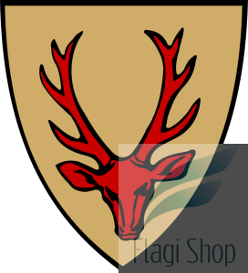 Flaga miasta Osieczna - na zamówienie 110x70 Osieczny Osiecznej  