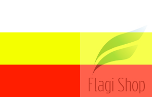 Flaga miasta Rogoźno - na zamówienie 150x90 Rogoźna