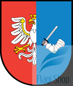 Flaga gminy Hanna - na zamówienie 150x90 Hanny