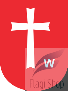 Flaga miasta Sompolno - na zamówienie 150x90 Sompolna  