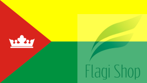 Flaga miasta Trzcianka - na zamówienie 110x70 Trzcianki