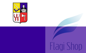 Flaga miasta Wągrowiec - na zamówienie 150x90 Wągrowca