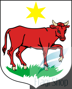 Flaga miasta Wielichowo - na zamówienie 110x70 Wielichowa   