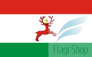 Flaga miasta Wyrzysk - na zamówienie 150x90 Wyrzyska  