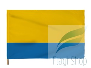 Flaga województwo Opolskie - na zamówienie 110x70 województwa opolskiego   