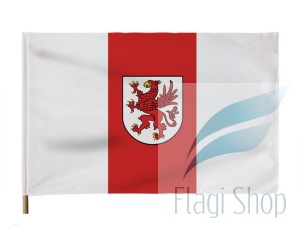 Flaga województwo Zachodniopomorskie - na zamówienie 110x70 województwa zachodniopomorskiego