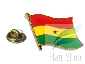 Przypinka GHANA Flaga Pins Wpinka Ghany