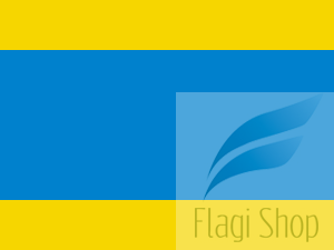 Flaga Powiat dzierżoniowski - na zamówienie 110x70 powiatu dzierżoniowskiego