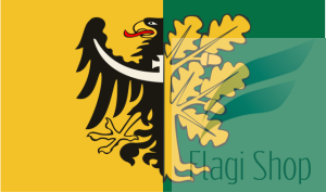 Flaga Powiat wałbrzyski - na zamówienie 150x90 powiatu wałbrzyskiego