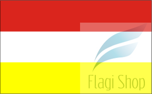 Flaga Powiat ząbkowicki - na zamówienie 110x70 powiatu ząbkowickiego