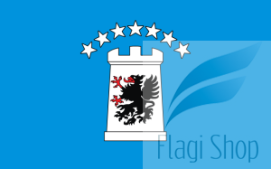 Flaga Powiat kartuski - na zamówienie 150x90 powiatu kartuskiego   