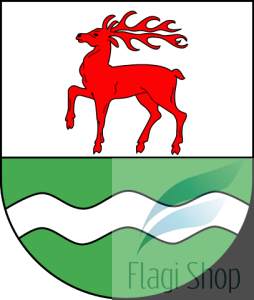 Flaga gminy Kołczygłowy - na zamówienie 110x70 Kołczygłów   