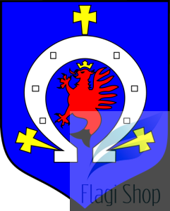 Flaga gminy Gniewino - na zamówienie 150x90 Gniewina   