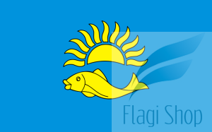 Flaga gminy Przechlewo - na zamówienie 110x70 Przechlewa   