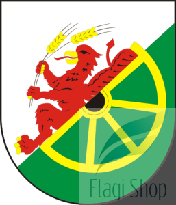 Flaga gminy Subkowy - na zamówienie 150x90 Subków   