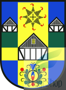 Flaga gminy Linia - na zamówienie 150x90 Linii   