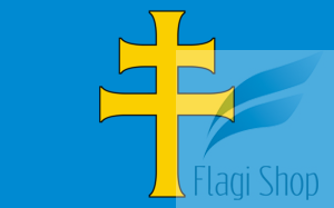 Flaga Powiat kielecki - na zamówienie 110x70 powiatu kieleckiego 