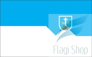 Flaga miasta Zakopane - na zamówienie 110x70 Zakopanego