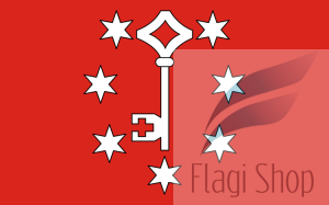 Flaga Powiat gorzowski - na zamówienie 110x70 powiatu gorzowskiego