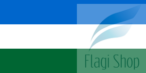 Flaga Powiat krośnieński - na zamówienie 110x70 powiatu krośnieńskiego