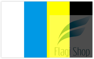 Flaga Powiat wschowski - na zamówienie 150x90 powiatu wschowskiego