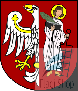 Flaga Powiat łomżyński - na zamówienie 110x70 