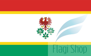 Flaga Powiat choszczeński - na zamówienie 110x70 powiatu choszczeńskiego
