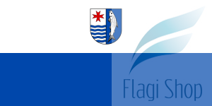 Flaga Powiat myśliborski - na zamówienie 110x70 powiatu myśliborskiego