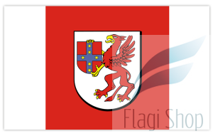 Flaga Powiat szczecinecki - na zamówienie 150x90 powiatu szczecineckiego