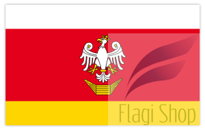 Flaga Powiat wałecki - na zamówienie 150x90 powiatu wałeckiego 