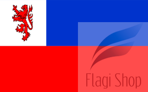 Flaga Powiat działdowski - na zamówienie 150x90 powiatu działdowskiego