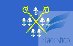 Flaga Powiat iławski - na zamówienie 150x90 powiatu iławskiego