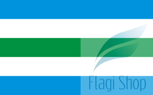 Flaga Powiat kętrzyński - na zamówienie 150x90 powiatu kętrzyńskiego