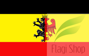 Flaga Powiat inowrocławski - na zamówienie 110x70  inowrocławskiego