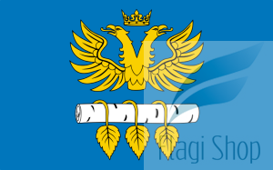 Flaga Powiat brzozowski - na zamówienie 110x70 Powiatu brzozowskiego  