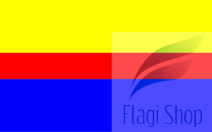 Flaga miasta Płock - na zamówienie 110x70 