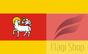 Flaga miasta Zakroczym - na zamówienie 110x70 