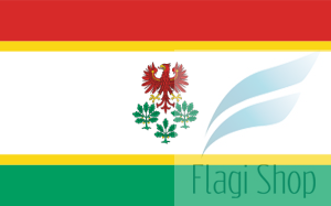 Flaga Powiat choszczeński - na zamówienie 150x90 powiatu choszczeńskiego