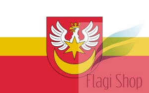 Flaga Powiat tarnowski - na zamówienie 150x90 Powiatu tarnowskiego