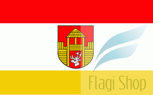 Flaga Powiat opolski - na zamówienie 150x90 Powiatu opolskiego