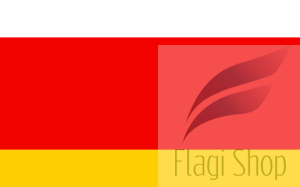 Flaga Powiat lubaczowski - na zamówienie 150x90 Powiatu lubaczowskiego  