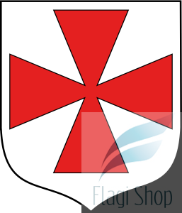 Flaga gminy Izbica - na zamówienie 150x90 Izbicy